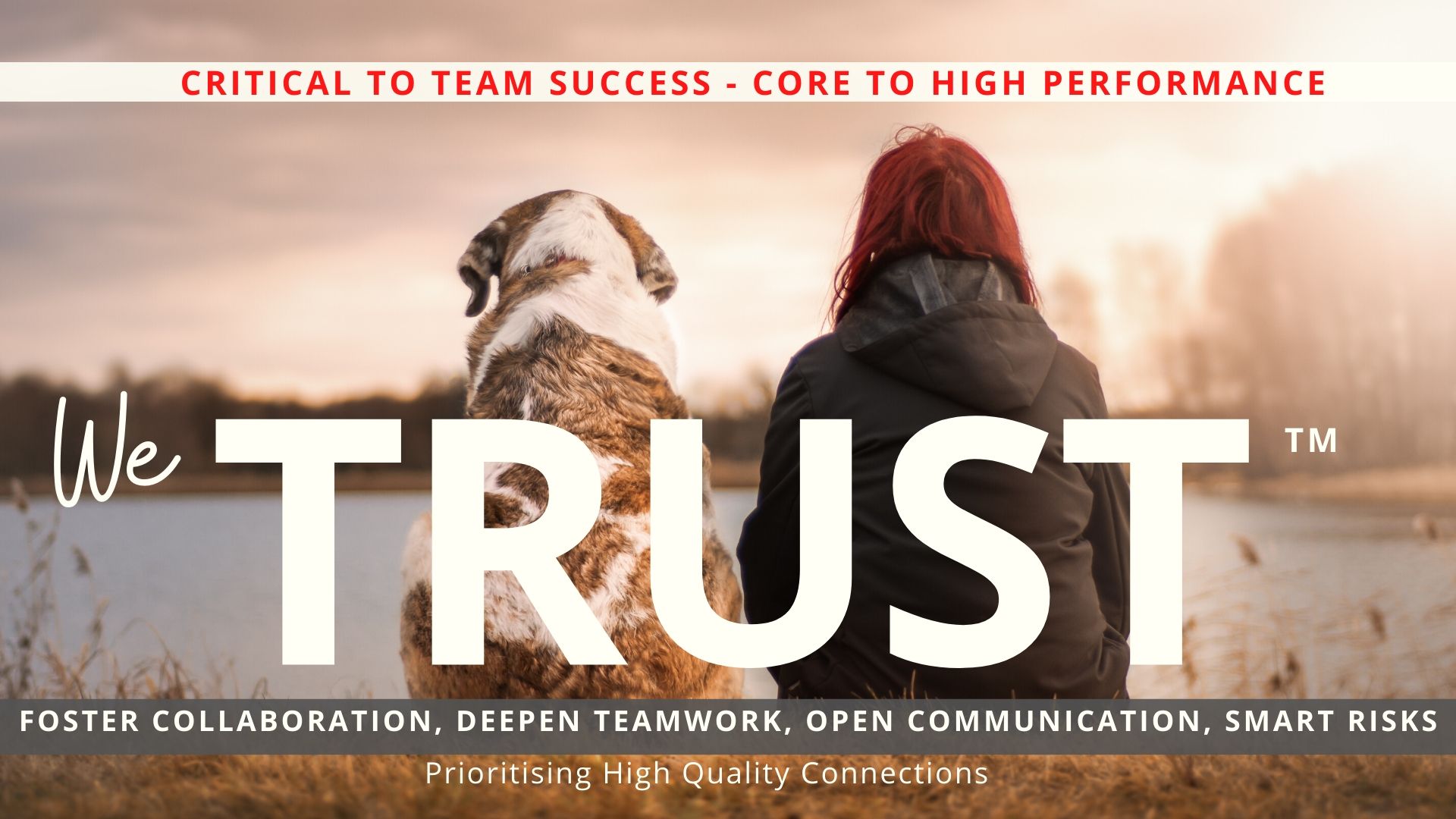 We Trust building workshop for Leadership Teams
