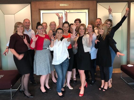 Positive Team Building with WunderTraining Fun Teambuilding