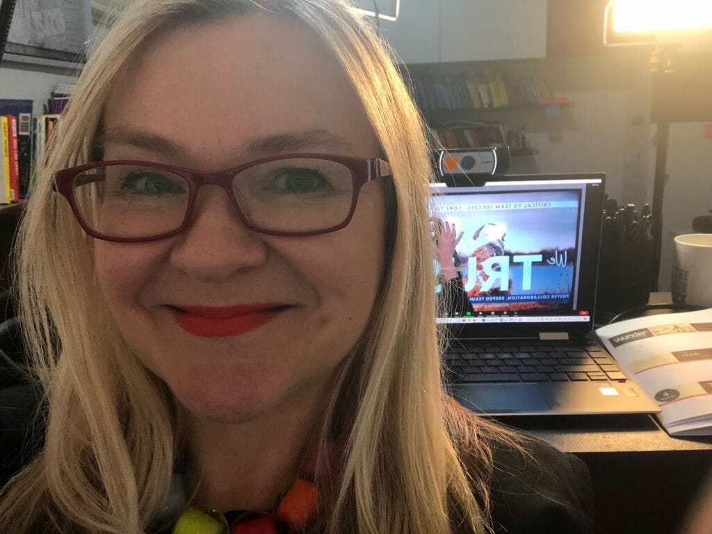 Virtual training with Jane Wundersitz