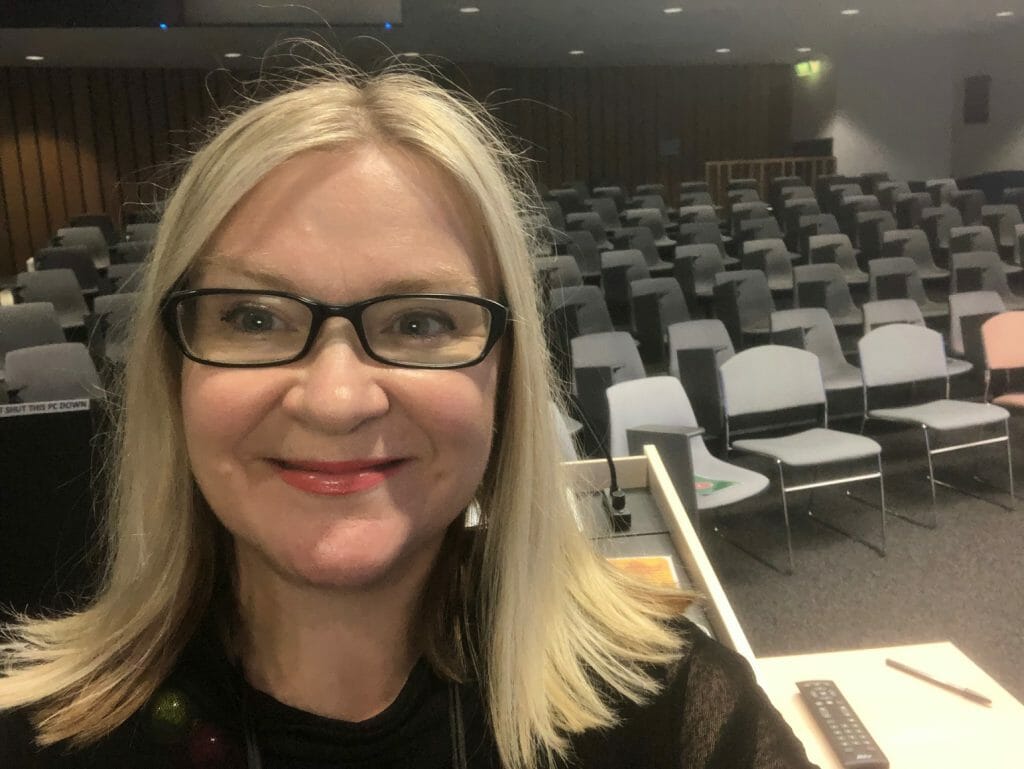 keynote speaker Jane Wundersitz