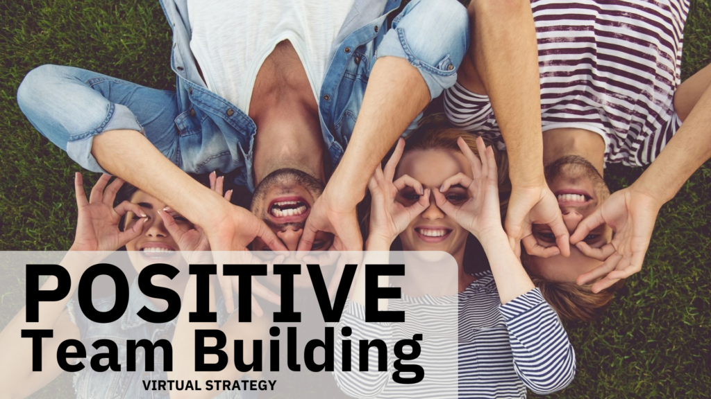 POsitive Team Building , Jane Wundersitz, WunderTraining, Team building