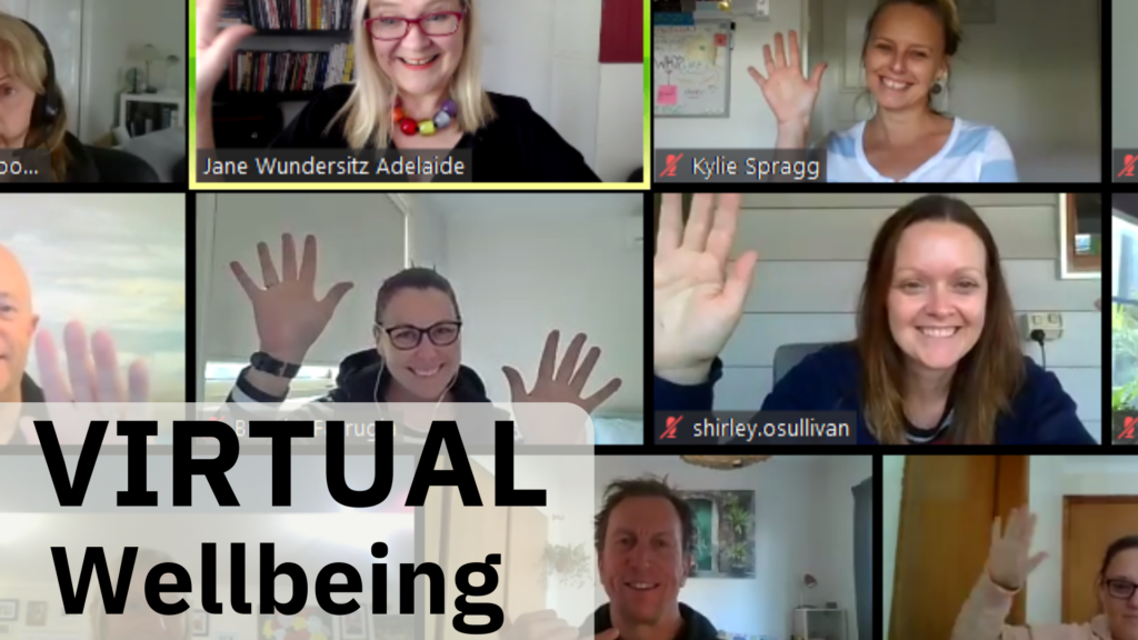 Virtual Wellbeing Workshops, WunderTraining, Jane Wundersitz, Wellbeing workshop