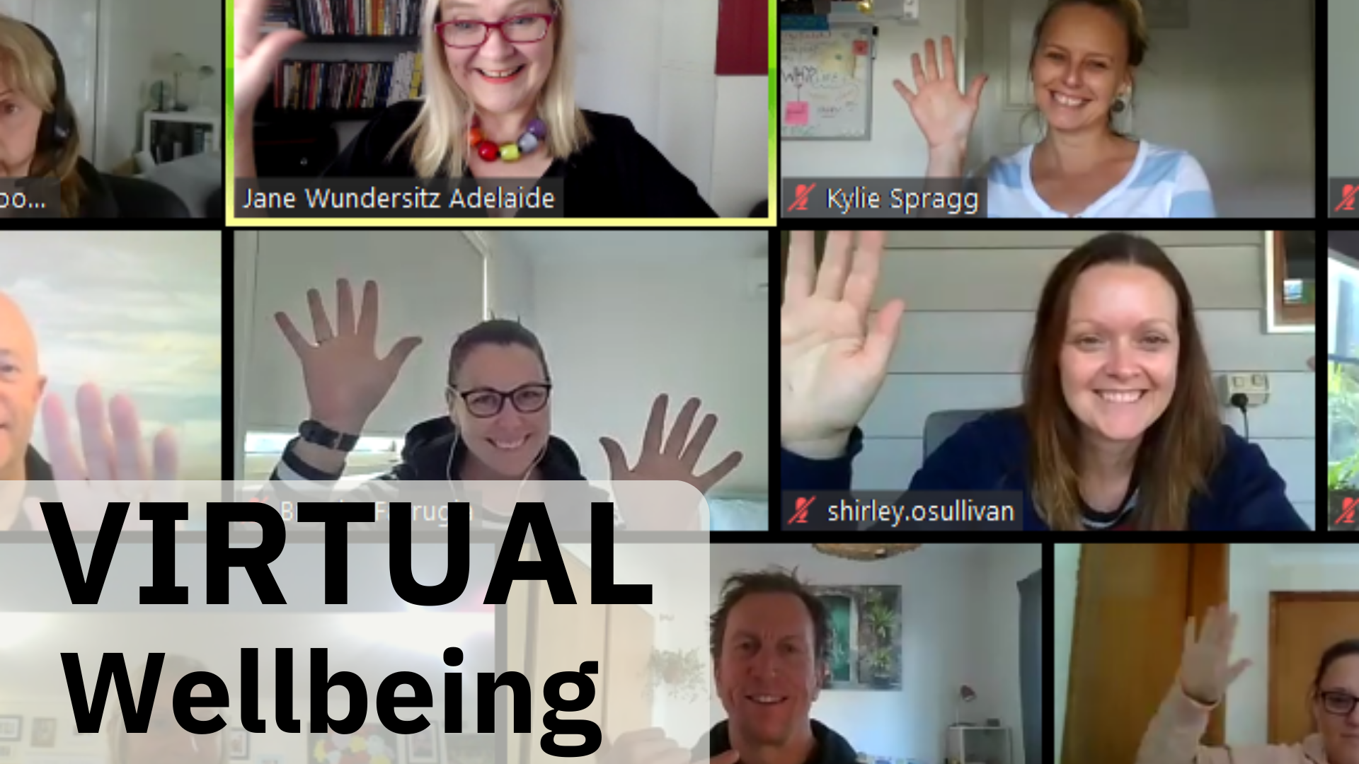 Virtual Wellbeing Workshops, WunderTraining, Jane Wundersitz, Wellbeing workshop