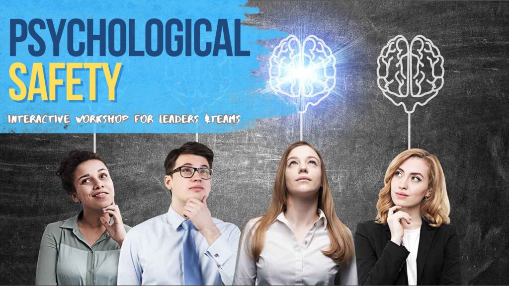 Influencing Psychological Safety by WunderTraining, Australia wide, Positive psychology, team building, Wellbeing Australia, Jane Wundersitz